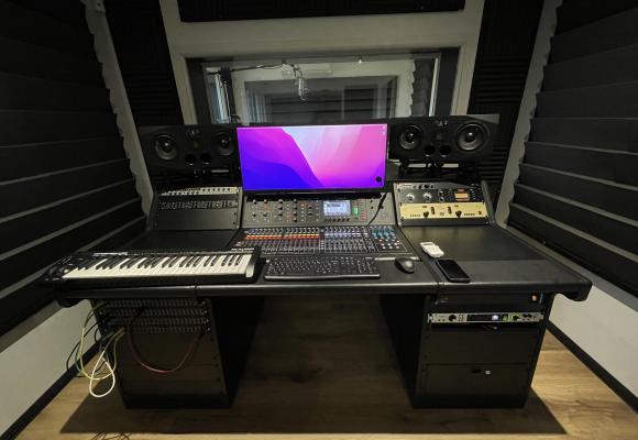 studio d'enregistrement 